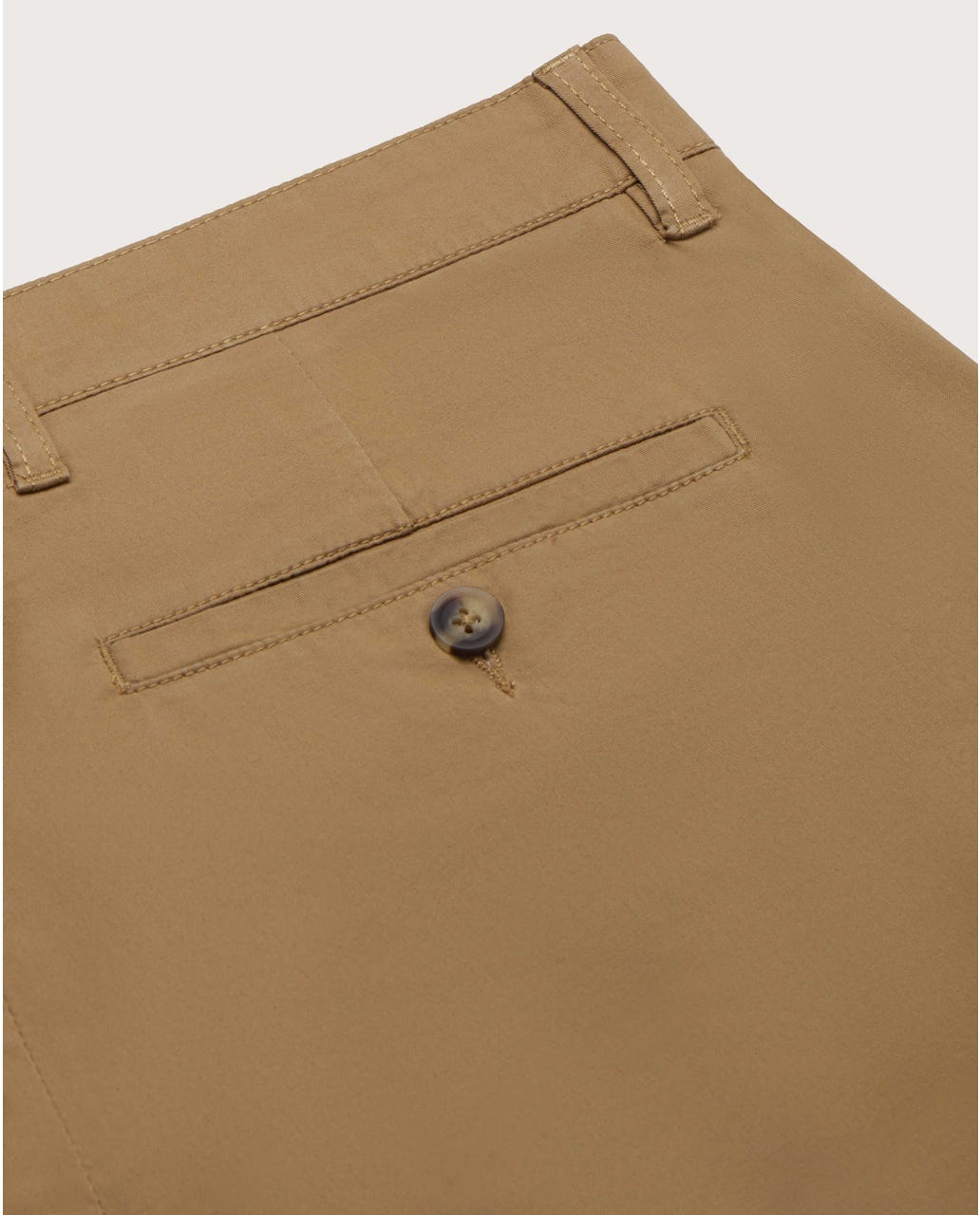 Chino pantalone Kobe od pamučnog kepera, bež