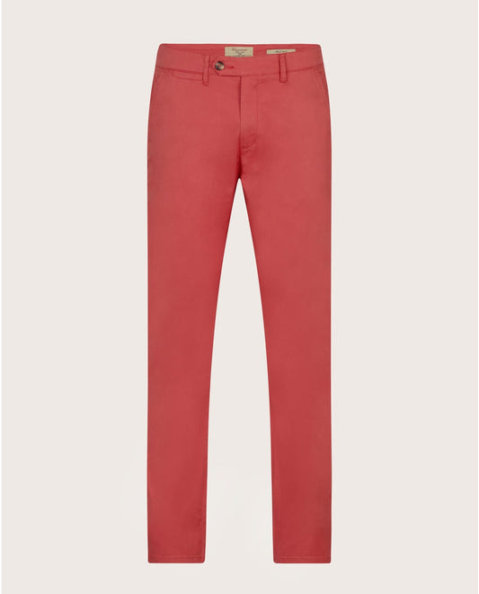Chino pantalone Tokyo od pamučnog kepera, crvena