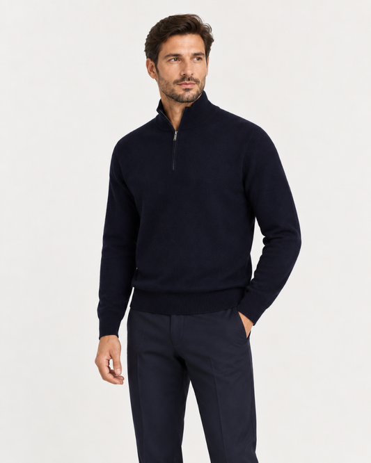 Half Zip teget muški džemper