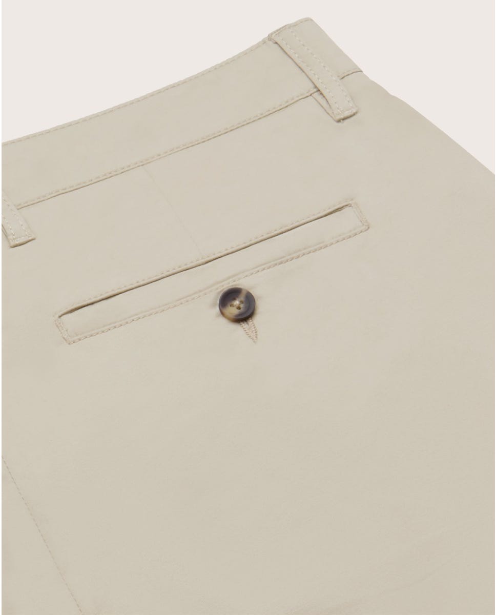 Chino pantalone Kyoto od pamučnog kepera, bež