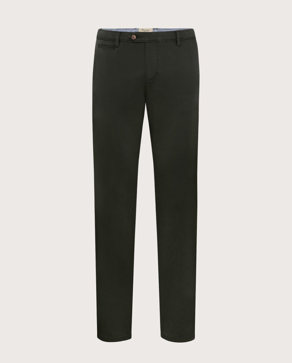 Tamnozelene chino pantalone Sestriere